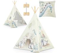 Tente tipi Nukido pour enfants - Dinosaures