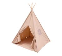 Sunny Tente Tipi Vera Coton naturel - Tapis de sol inclus - Sandy Beige 110×110×160 cm - Dès 3 ans