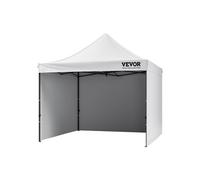 Tente Tonnelle à Auvent Pop-up 304,8x304,8 cm Blanc Parois Latérales & Sac