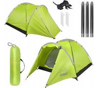 Tente touristique - PROMIS - ALPENAIR PRO - 3 personnes - Imperméable - Vestibule avec zip