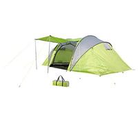 Tente Tunnel pour 4 Personnes avec 2 cabines et Coutures étanches [Semptec]