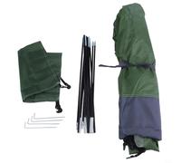 Tente ultralégère pour la randonnée avec sac de transport, dispose d'une conception à double porte pour une circulation de l'air optimale et un confort lors des excursions en plein air (1 personne
