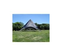 Tente XL forme étoile 14m , Noir Noir G