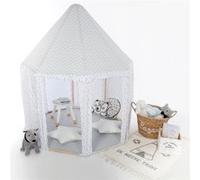 Tente yourte gris pour chambre enfant