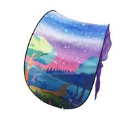 Tentes de lit Fantasy Fun Pliable Pop up Outdoor Indoor Dream Twin Size pour garçon, Tentes pour Enfants Playhouse, Noël Anniversaire (Fantacy Forest)
