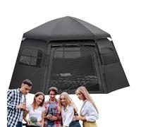 Tentes Familiales Pour Camping | Abri de Camping avec Protection Solaire,Tente Plage Extérieure - pour les Familles, les Couples, les Randonneurs, les Campeurs, la Plage, le Jardin, le Parc, la Pêche,