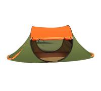 Tentes Familiales pour Camping,Tente Color-Block Anti-Moustiques - Abri pour 3-4 Personnes Résistant Au Vent Et Anti-Moustiques pour Camping Plage Randonnée