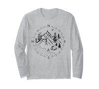 Tentes rivière, Montagnes, Boussole, Points Cardinaux, feu de Camp Manche Longue