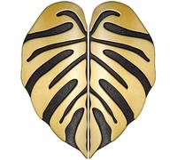 TentHome 1 Paire de PoignéEs de Tiroir En Forme de Feuille PoignéEs de Meuble PoignéE pour Armoire de Cuisine Tiroir Commode Armoire Armoire DéCoration (Brun)