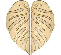 TentHome 1 Paire de PoignéEs de Tiroir En Forme de Feuille PoignéEs de Meuble PoignéE pour Armoire de Cuisine Tiroir Commode Armoire Armoire DéCoration (Or)