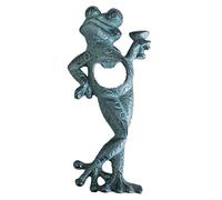 TentHome Ouvre-Bouteille Rétro de Grenouille Ouvre-bière Animal Décapsuleur en Fer pour Cuisine Bar Bistrot, Vert