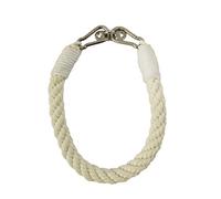 TentHome Porte-Papier Toilette Vintage Porte-Rouleau Papier Créatif Rustique en Corde pour WC Salle de Bain (Blanc)