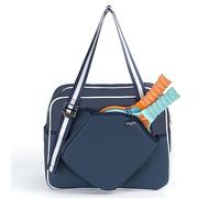 TentHome Sac Padel pour Homme Femme Imperméable, Housse Raquette pour Padel et Ping Pong avec Compartiment à Chaussures, Grand Sac de Sport Multifonctionnel (Bleu)