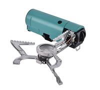 Tentock Réchaud à Gaz de Camping Portable 2670 W Pliable avec Allumage Piezo et Pochette de Transport pour la Cuisine en Plein Air Randonnée Pique-nique Trekking (bleu)