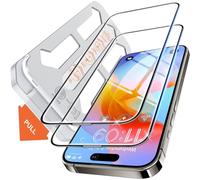 Tentoki Verre Trempé pour iPhone 15 Plus/iPhone 16 Plus, Vitre Protection