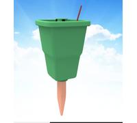 TENTON Aqua Pot Lot de 4 systèmes d'irrigation pour parterre 2,5 l