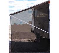 Tentproinc Pare-Soleil latéral pour véhicule récréatif de 2,7 x 2,1 m - Kit Complet de Pare-Soleil en Maille Noire pour Caravane de Camping - Bloque Le Soleil Contre Les UV - Garantie 3 Ans