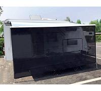 Tentproinc RV Auvent Pare Soleil Filet Complet Kits Drop pour Caravane remorque Soleil Blocker écran rétractable Tarp en Maille Auvent Abri - 3 Ans de Garantie limitée
