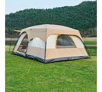 Tents for Camping with Porch, Instant Tent Automatic Glamping Tent, Waterproof Windproof Easy Set Up in Few Minutes Ideal for Family Car Trip, Festival Gathering and Picnic Vision