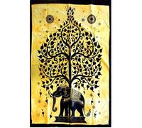 Tenture Arbre Vie Éléphant