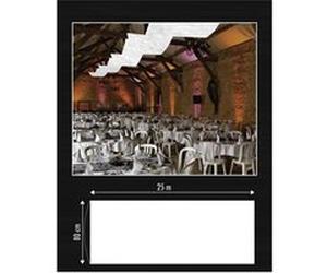 Tenture Decorative Tissu Non Tisse Blanc 80cm X 25m - Blanc Blanc G