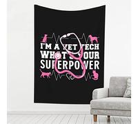 Tenture Je Suis Technicien Vétérinaire, Quel Est Votre Super Pouvoir ? Artistiques Tapisseries Déco Dortoir Pour Dortoir Maison L