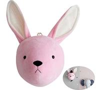 Tenture murale animale à la main, décoration murale tête d'animal, chambre d'enfant murale Art mural chambre d'enfant pour garçons, filles, chambre d'enfants