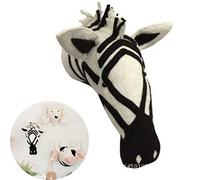 Tenture murale animale, décoration murale tête d'animal 3D en feutre de laine, décoration de chambre d'enfant Art mural chambre d'enfant pour garçons, filles, chambre d'enfants