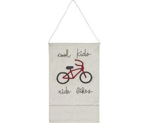 Tenture murale Cool kids ride bikes (45 x 70 cm)