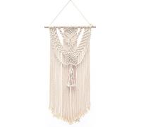Tenture murale en macramé, Petite tapisserie tissée, Décoration murale - Jolie pour la décoration boho à la maison, l'appartement, les décorations de fête?modèle 10, 35x75cm ?