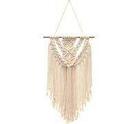 Tenture murale en macramé, Petite tapisserie tissée, Décoration murale - Jolie pour la décoration boho de la maison, l'appartement, les décorations de fête?modèle 4, 35x73cm ?