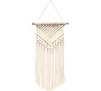 Tenture murale en macramé, Petite tapisserie tissée, Décoration murale - Jolie pour la décoration boho de la maison, l'appartement, les décorations de fête?modèle 2, 20x45cm ?