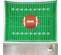 Tenture Murale Rugby Tapisserie Murale Football Américain 250x200 cm Tissu Mural Wall Art Tapestry Décoration Poster pour Chambre Salon B-3716