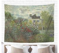 Tenture The Artist Garden In Argenteuil By Claude Monet 1873 Tapisserie Décor À La Maison Tenture Murale Artistiques Tapisserie Murale Pour Dortoir Fête Maison L