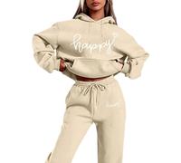 Tenue 2 Pieces Femme Cher Enceinte Leger Fin Maille Decontracte Electrique Survêtementfemme Pale Wax Patte Rayure Famille Rare Survhivermentfemme Perle Quand Fit Décontracté