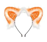 Tenue à thème Bandeau d ' oreille de chat Bande de cheveux en peluche douce pour l ' habillage, les photos de costumes et le de fête Accessoire de cheveux en peluche Accessoire de cheveux en