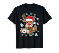Tenue Amusante Nikolaus Christmas Santa süß Rentier Rudolf T-Shirt