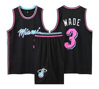 Tenue Basket Enfant Adulte, Maillot Basket Homme 2 Pièces Ensemble Basket Enfant, Maillot Sans Manches + Pantalon Court Enfants/Adulte,Pop Basket Maillots Basketball Jersey et Short