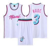 Tenue Basket Enfant Adulte, Maillot Basket Homme 2 Pièces Ensemble Basket Enfant, Maillot Sans Manches + Pantalon Court Enfants/Adulte,Pop Basket Maillots Basketball Jersey et Short