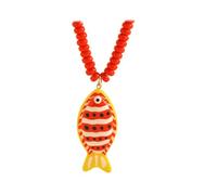 Tenue Collier de perles Bijoux à breloques d ' aspect acrylique inspiré de la plage, accent court pour un usage quotidien Collier côtier Bijoux inspirés de la plage Chaîne de clavicule Pièce de charme