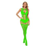 Tenue Coquine Sexy Femme - Femmes Lingerie Sexy Vêtements De Nuit Vêtements De Nuit Body Bas Body Lingerie Pure (Green One Size)