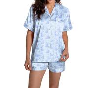 Tenue D 'IntéRieur Femme,Pyjama Femme Sexy,Ensemble de Pyjama pour Femme - Confortable et élégant pour des Nuits Douces et sereines (Light Blue, M)