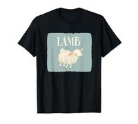 Tenue d'agneau endormi amusante pour les amateurs de moutons d'agneau fermiers T-Shirt