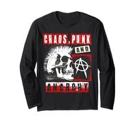 Tenue D'anarchie Punk Rock Pogo Pour Les Punks Punk Rockers Manche Longue