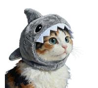 Tenue de Chapeau de Poisson pour Animaux de Compagnie pour Chat et Chiots, Parfaite pour Les Photos Quotidiennes, Les événements de Vacances et Le Partage Social, Costume de Chat en Polyester