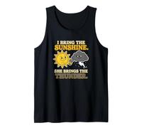 Tenue de Couple I Bring The Sunshine She Brings The Thunder Débardeur
