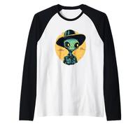 Tenue de cowboy extraterrestre pour une aventure cosmique et un look spatial Manche Raglan