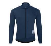 Tenue de cyclisme pour femme et homme - Veste coupe-vent réfléchissante (bleu, XXL)
