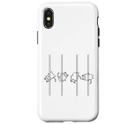 Tenue de Danse Exotique de Pole Dance pour Pole Fitness Coque pour iPhone X/XS