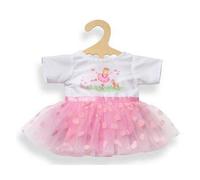 Tenue de Danseuse Ballerine pour poupée Poupon 35-45 cm - Robe Tutu - Set Vetement Accessoire + Carte t- Tenue (h54)